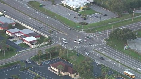 FOX 13 News. NEW PORT RICHEY, Fla. - A Pasco County woman was struck and killed while trying to cross a roadway, troopers said. According to the Florida Highway Patrol, the deadly crash occurred around 4:40 a.m. Thursday in New Port Richey. They said the 30-year-old driver of a sedan was heading south on Rowan Road, south of …